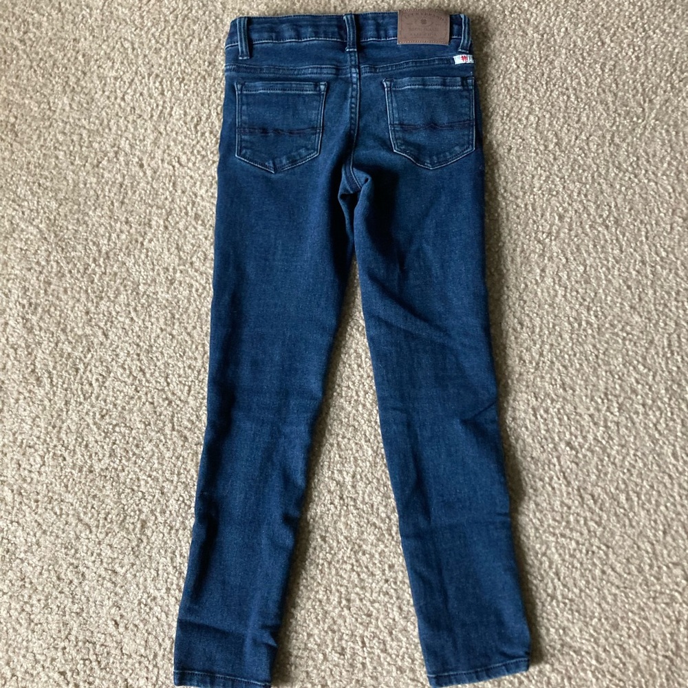 UGC GIRLS LUCKY BRAND ZOE LEGGING ADJUSTABLE WAIST DENIM JEANS